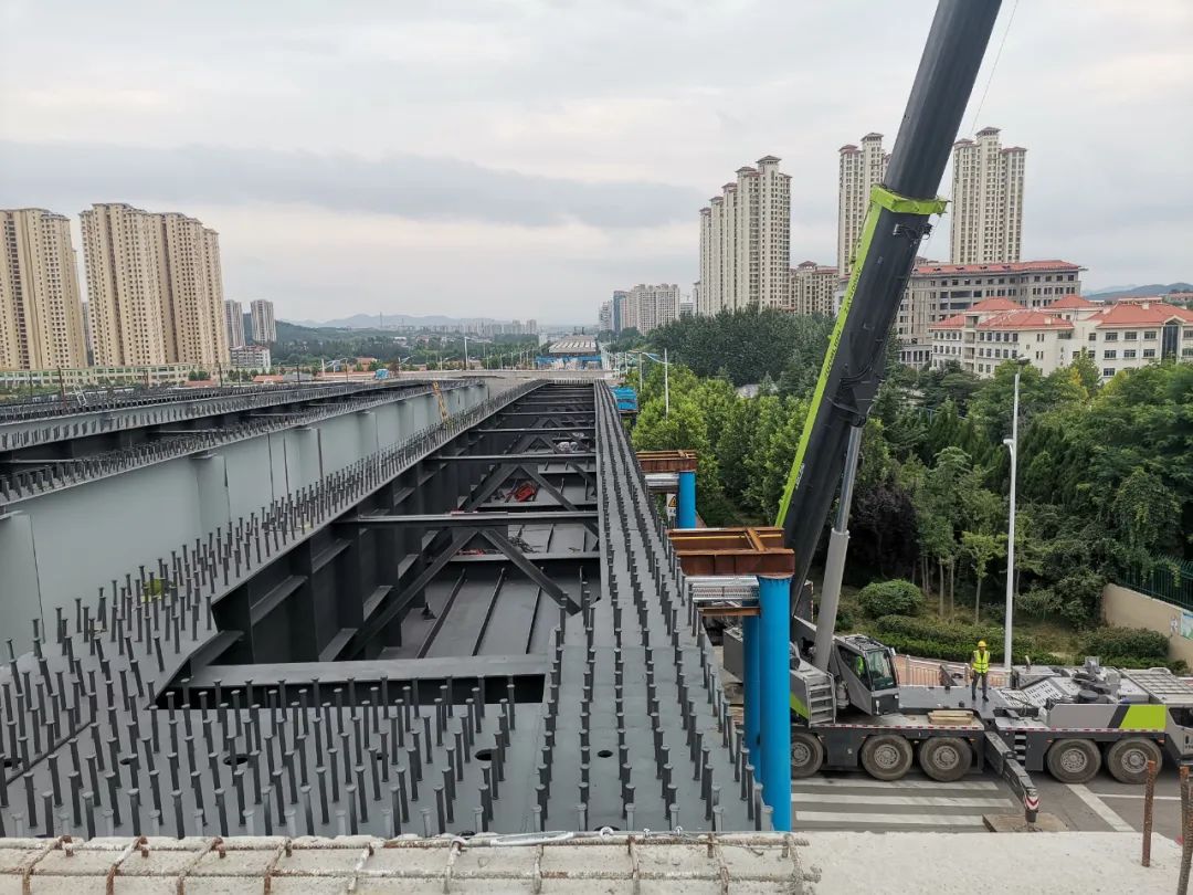 Steel bridge structure